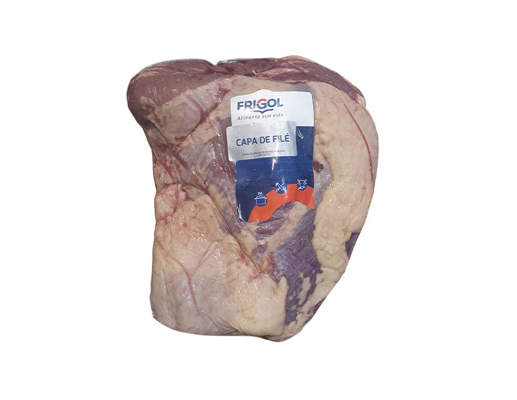 CAPA DE FILÉ BOVINA RESFRIADA FRIGOL 2 KG (CX 25 KG)